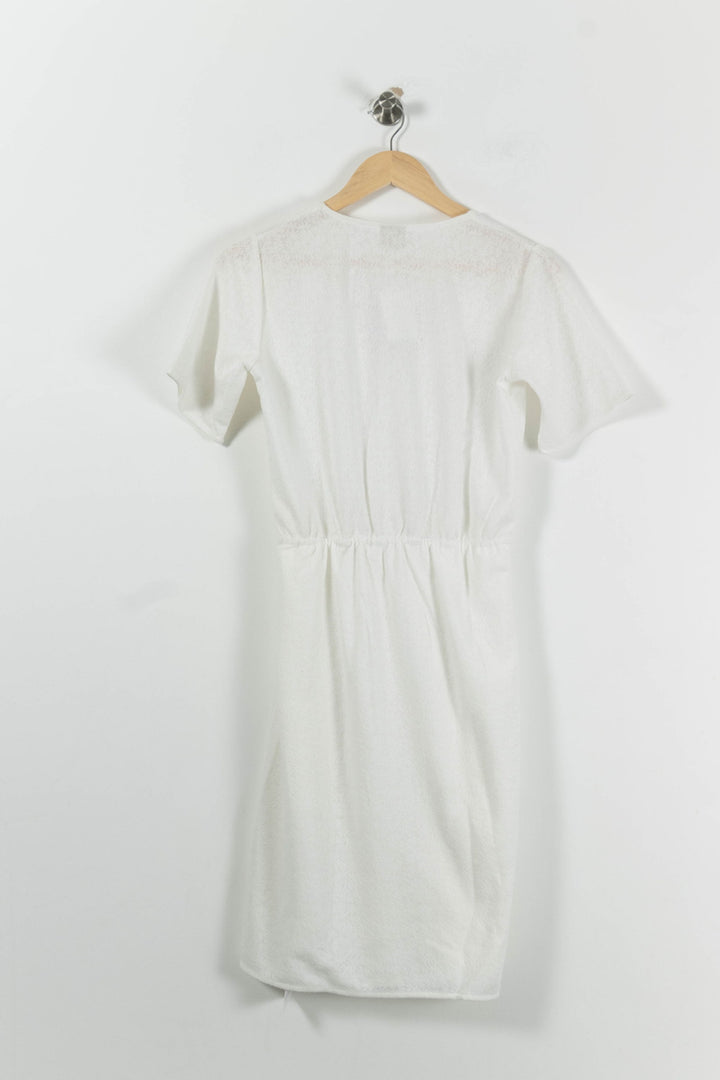 Robe Boutonnée Blanche - Taille S/36 de la marque Karl Marc John | PARAD94745 - Vendu par Paradigme - Image 4