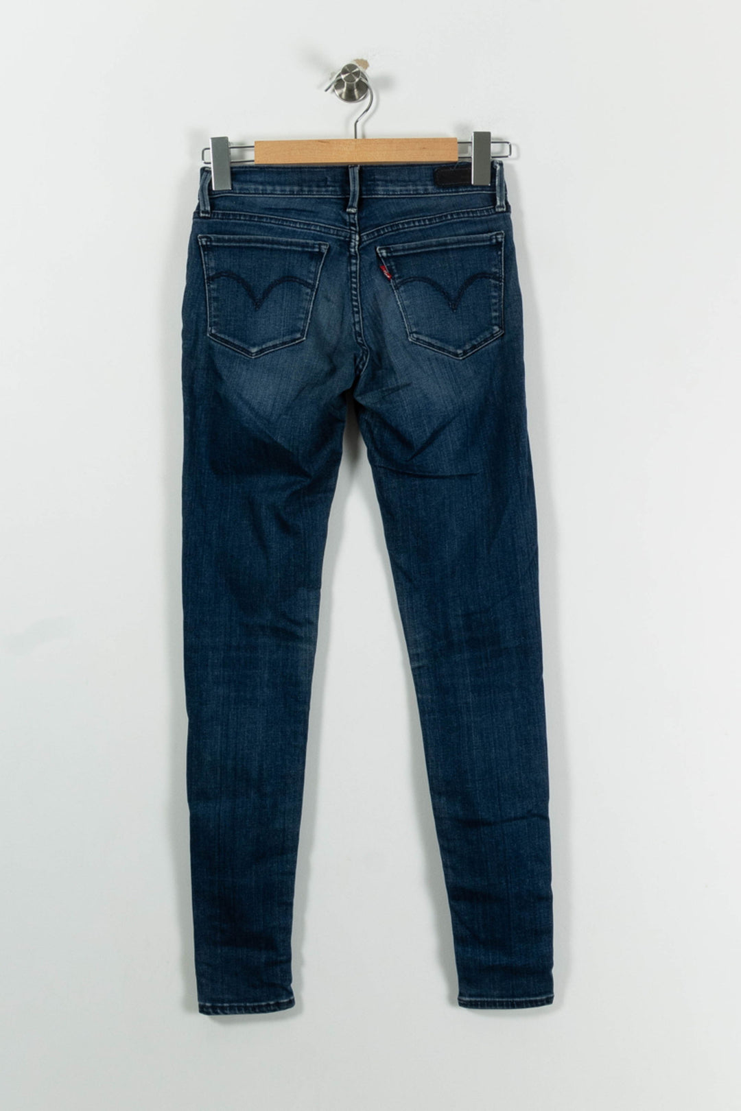 Jean Skinny Bleu - Taille S/36 de la marque Levi's | PARAD94747 - Vendu par Paradigme - Image 4