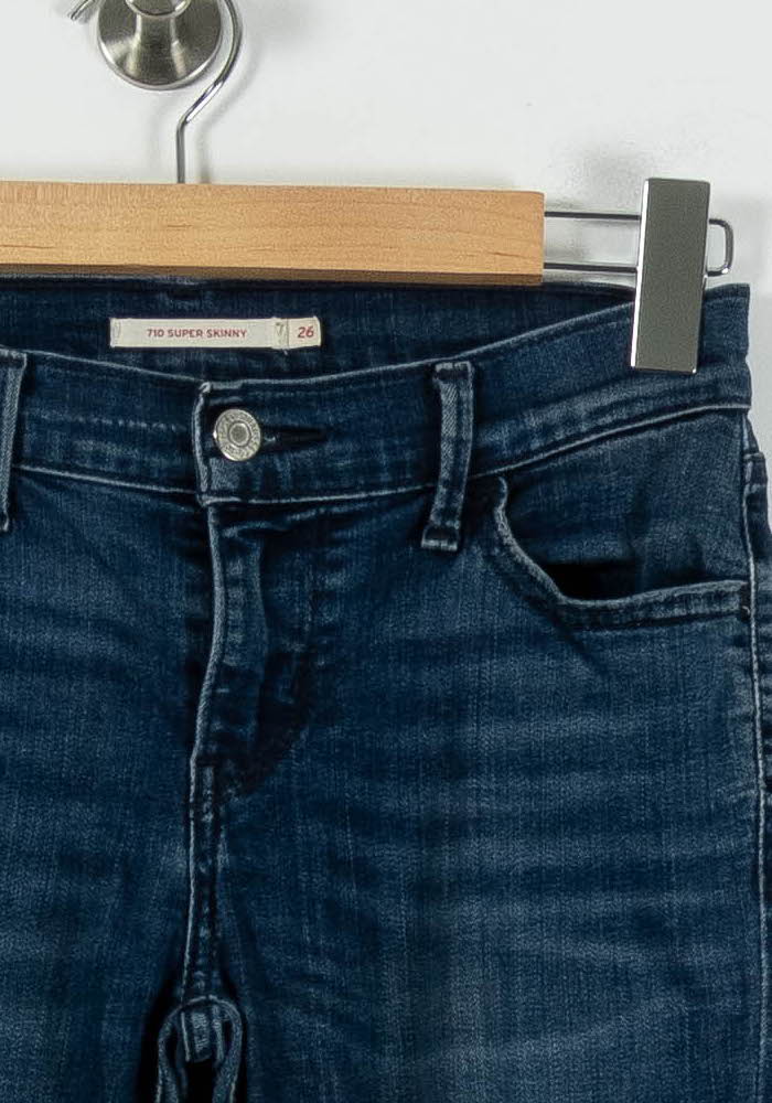 Jean Skinny Bleu - Taille S/36 de la marque Levi's | PARAD94747 - Vendu par Paradigme - Image 3