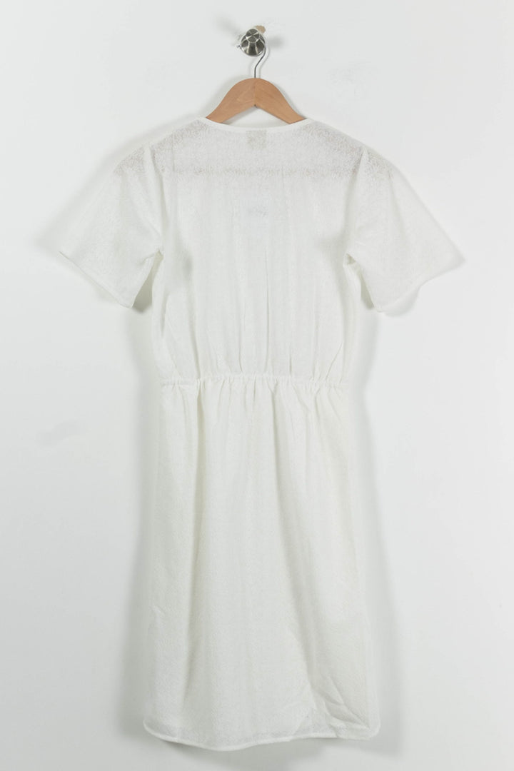 Robe Boutonnée Blanche - Taille S/36 de la marque Karl Marc John | PARAD94749 - Vendu par Paradigme - Image 4