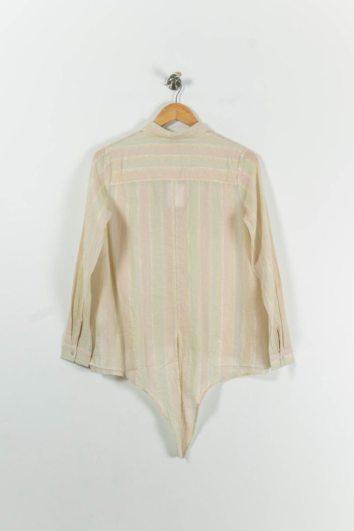 Chemise Beige - Taille XS/34 de la marque Karl Marc John | PARAD94751 - Vendu par Paradigme - Image 4