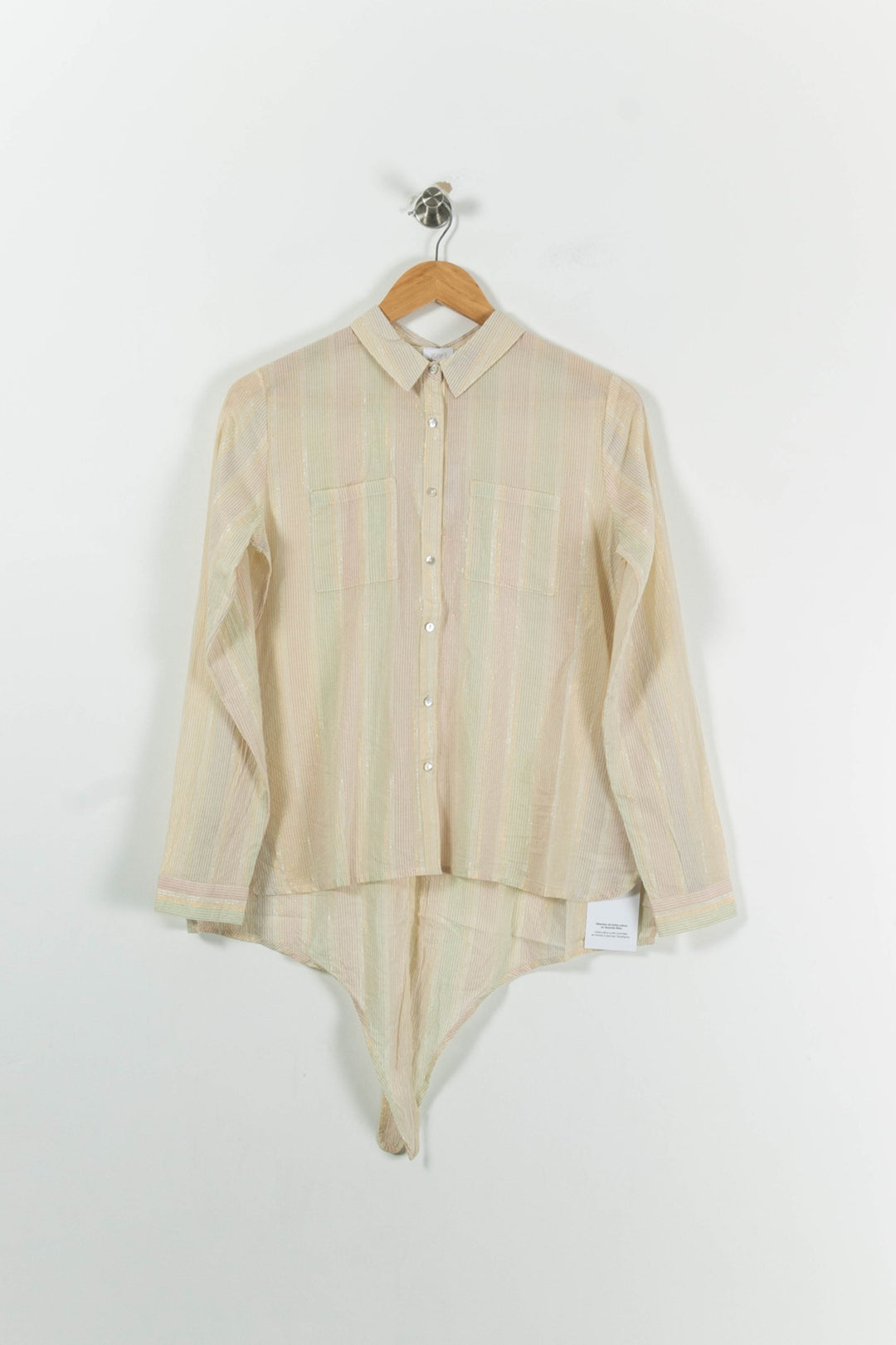 Chemise Beige - Taille XS/34 de la marque Karl Marc John | PARAD94751 - Vendu par Paradigme - Image 2