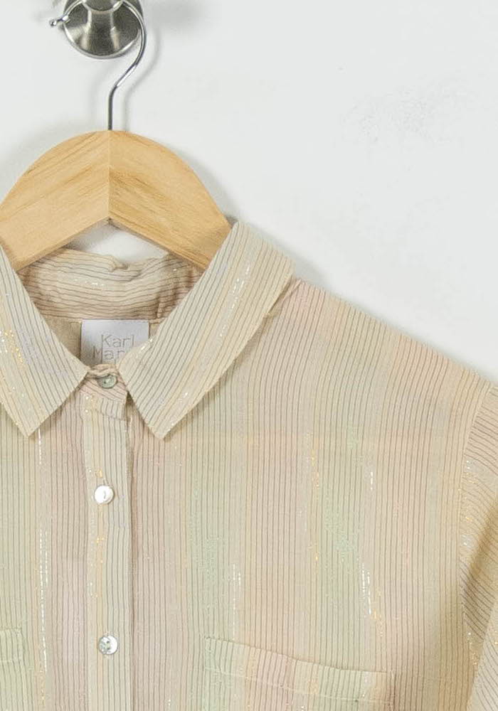 Chemise Beige - Taille S/36 de la marque Karl Marc John | PARAD94752 - Vendu par Paradigme - Image 3