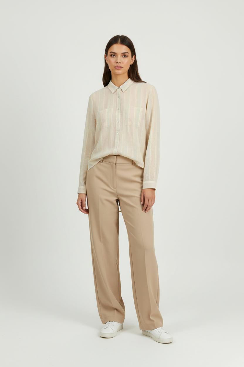 Chemise Beige - Taille S/36 de la marque Karl Marc John | PARAD94752 - Vendu par Paradigme - Image 1