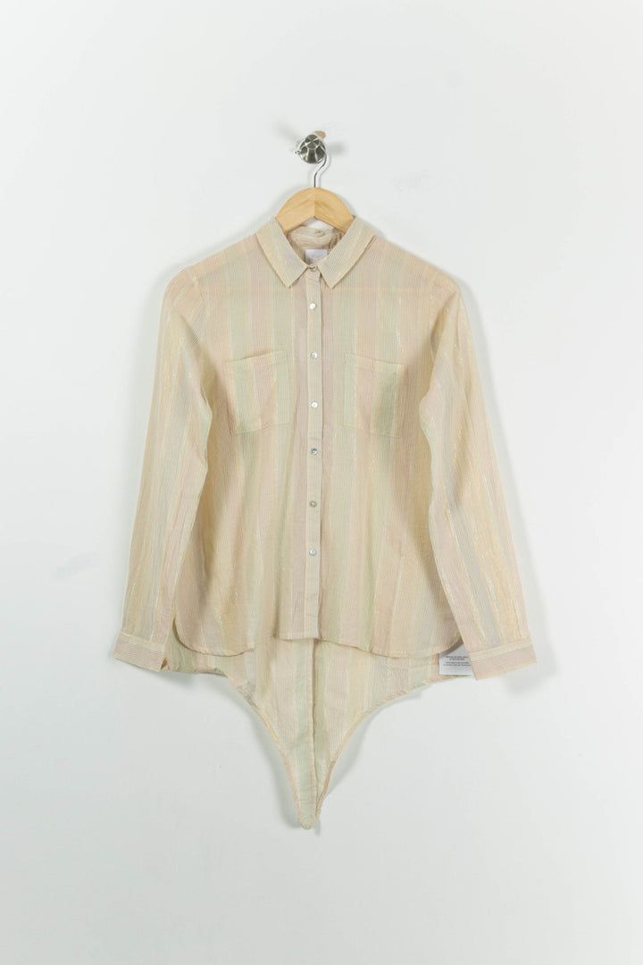 Chemise Beige - Taille S/36 de la marque Karl Marc John | PARAD94752 - Vendu par Paradigme - Image 2