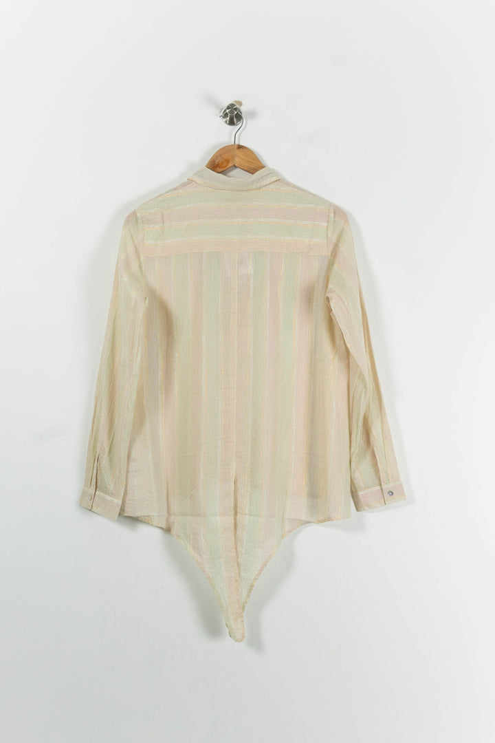 Chemise Beige - Taille XS/34 de la marque Karl Marc John | PARAD94753 - Vendu par Paradigme - Image 4