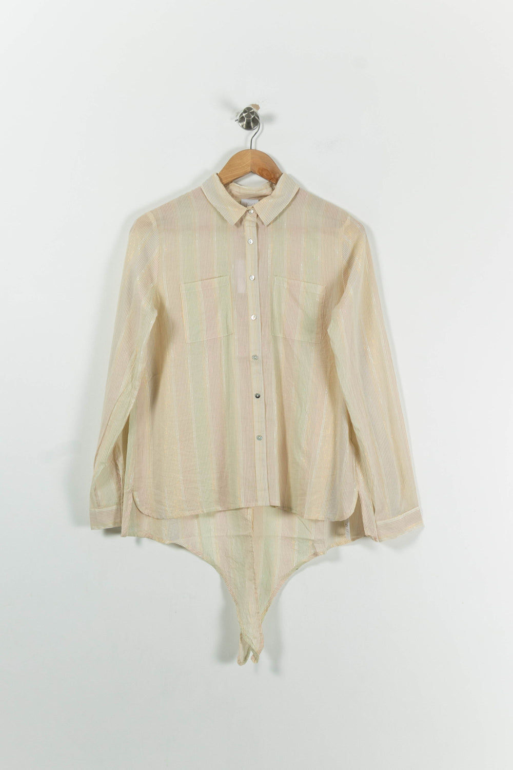 Chemise Beige - Taille XS/34 de la marque Karl Marc John | PARAD94753 - Vendu par Paradigme - Image 2