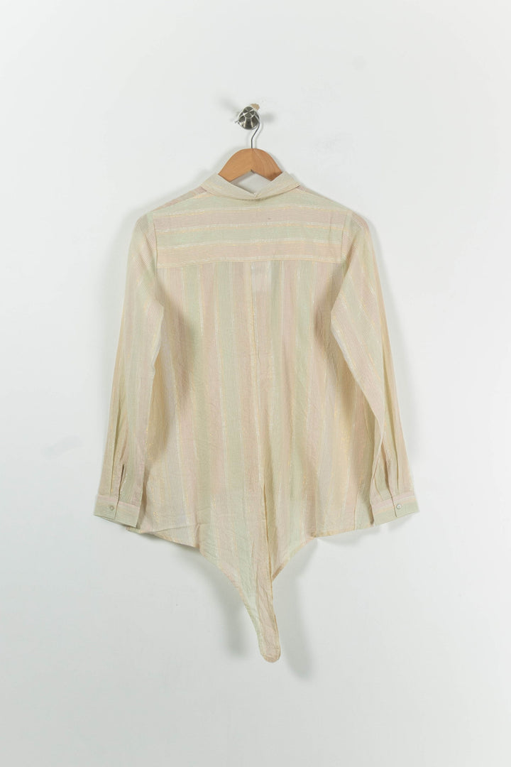 Chemise Beige - Taille XS/34 de la marque Karl Marc John | PARAD94755 - Vendu par Paradigme - Image 4