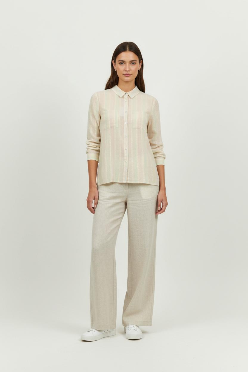 Chemise Beige - Taille XS/34 de la marque Karl Marc John | PARAD94755 - Vendu par Paradigme - Image 1