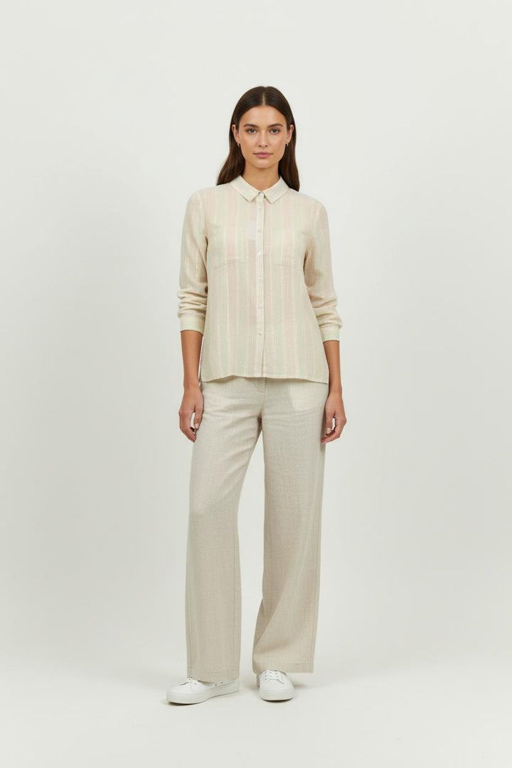 Chemise Beige - Taille XS/34 de la marque Karl Marc John | PARAD94755 - Vendu par Paradigme - Image 1