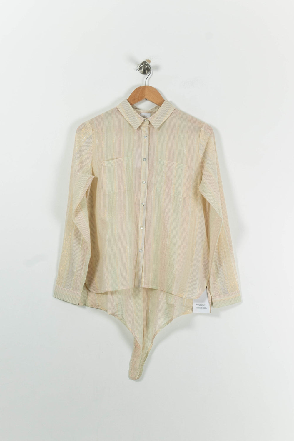 Chemise Beige - Taille XS/34 de la marque Karl Marc John | PARAD94755 - Vendu par Paradigme - Image 2
