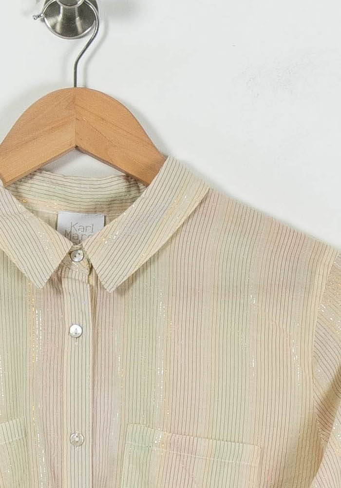 Chemise Beige - Taille XS/34 de la marque Karl Marc John | PARAD94756 - Vendu par Paradigme - Image 3