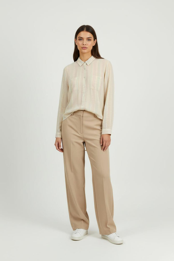 Chemise Beige - Taille XS/34 de la marque Karl Marc John | PARAD94756 - Vendu par Paradigme - Image 1