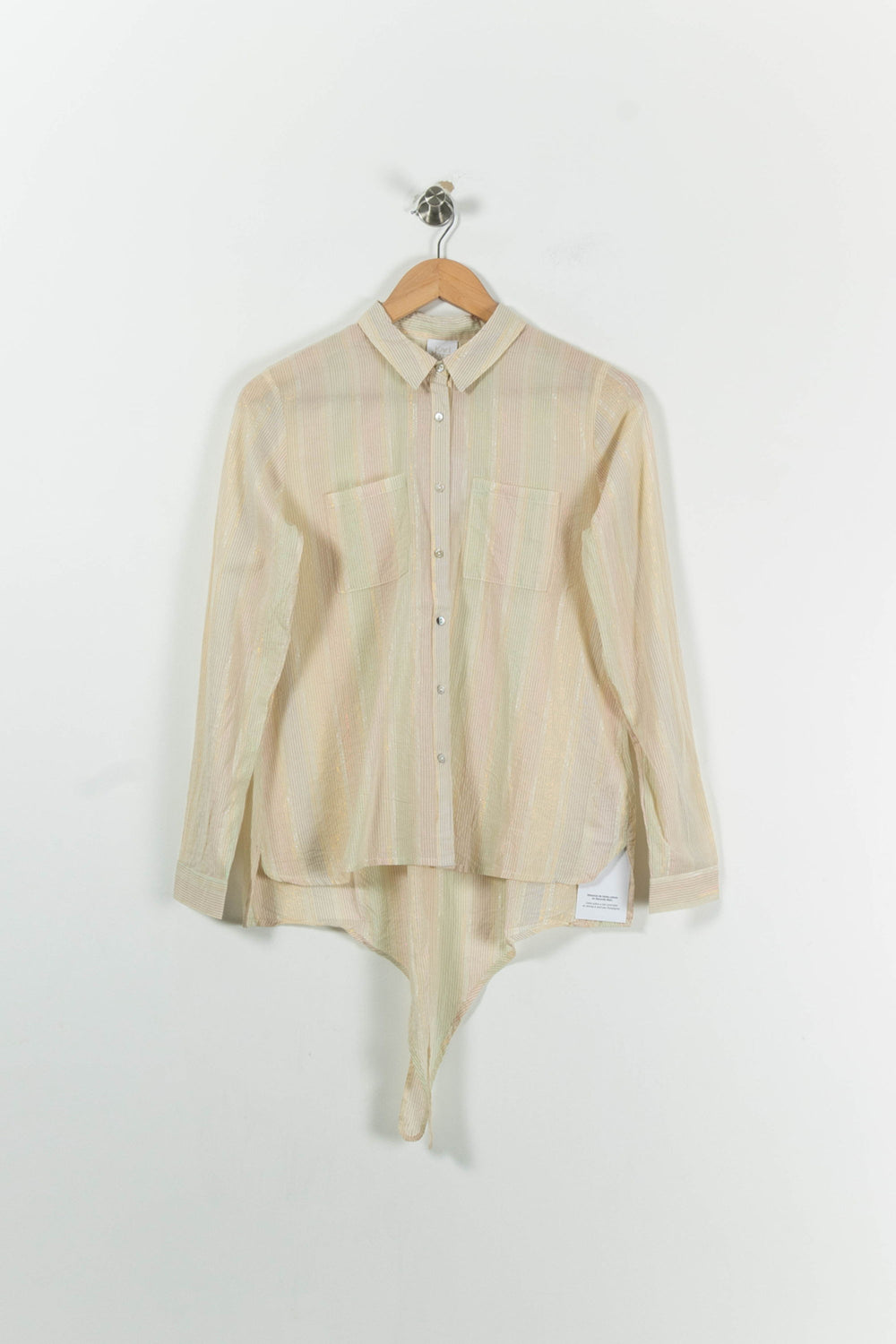 Chemise Beige - Taille XS/34 de la marque Karl Marc John | PARAD94756 - Vendu par Paradigme - Image 2