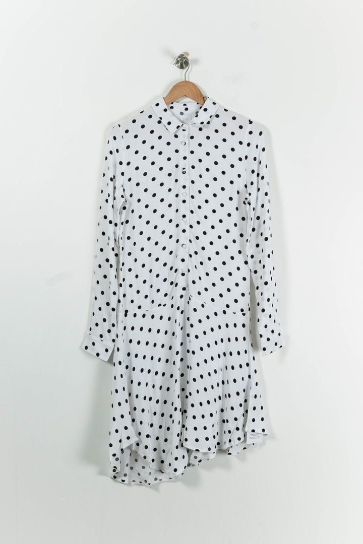 Robe Longue Blanche et Noire - Taille S/36 de la marque Karl Marc John | PARAD94757 - Vendu par Paradigme - Image 2