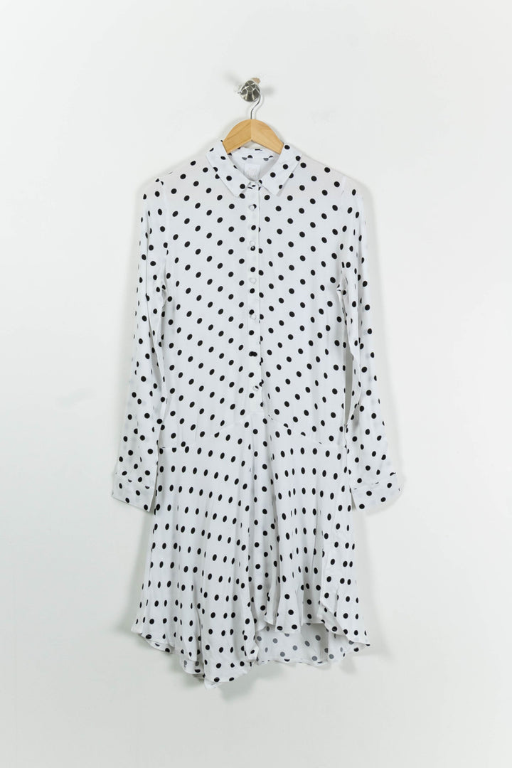 Robe Longue Blanche et Noire - Taille S/36 de la marque Karl Marc John | PARAD94758 - Vendu par Paradigme - Image 2