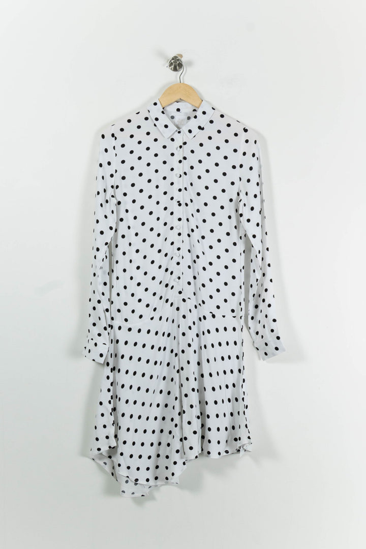 Robe Longue Blanche et Noire - Taille S/36 de la marque Karl Marc John | PARAD94760 - Vendu par Paradigme - Image 2