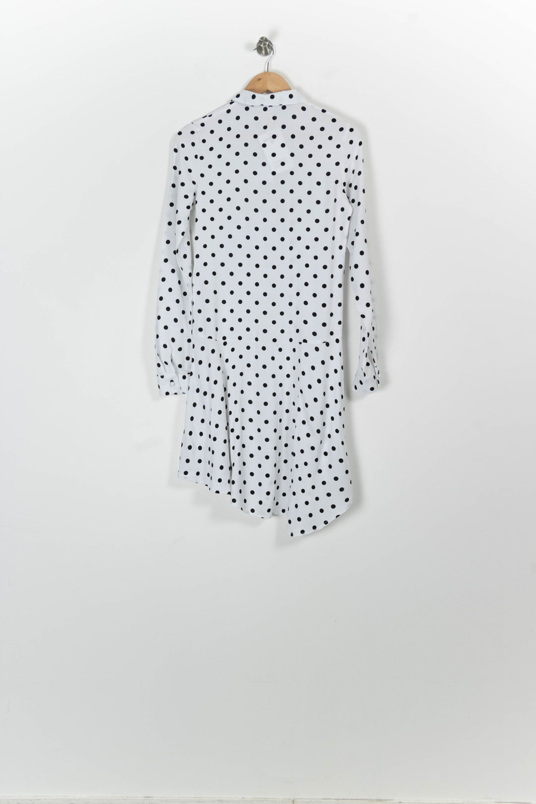 Robe Blanche à Pois Noirs - Taille S/36 de la marque Karl Marc John | PARAD94763 - Vendu par Paradigme - Image 4