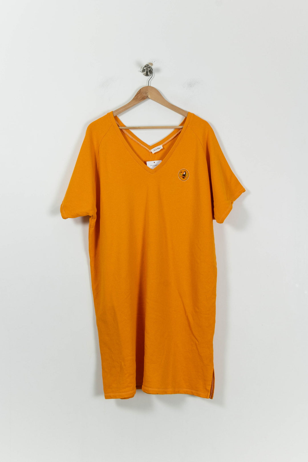 Robe T-shirt Orange - Taille M/38 de la marque American Vintage | PARAD94765 - Vendu par Paradigme - Image 2