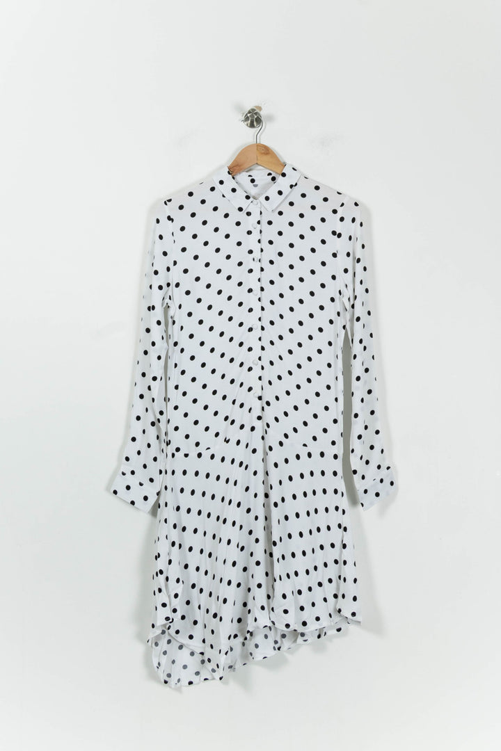 Robe Longue Blanche et Noire - Taille S/36 de la marque Karl Marc John | PARAD94766 - Vendu par Paradigme - Image 2
