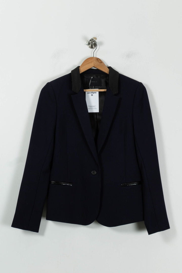 Blazer Bleu - Taille S/36 de la marque IKKS | PARAD94776 - Vendu par Paradigme - Image 2