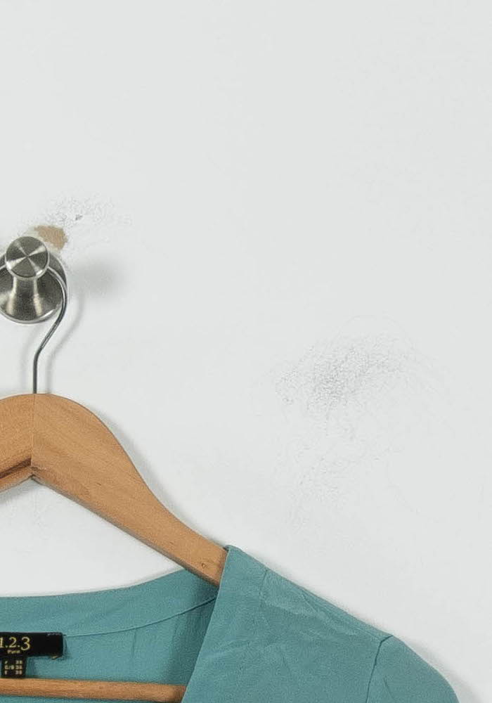 Blouse Bleue - Taille S/36 de la marque Maison 123 | PARAD94780 - Vendu par Paradigme - Image 3