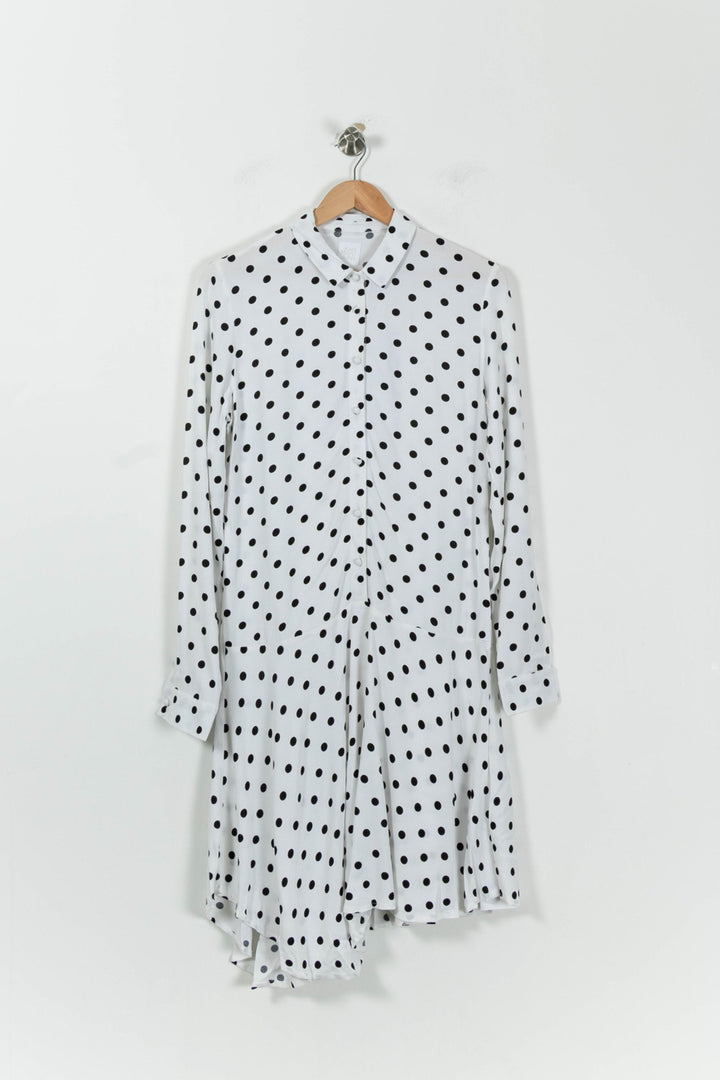 Robe longue Blanche et Noire - Taille S/36 de la marque Karl Marc John | PARAD94784 - Vendu par Paradigme - Image 2