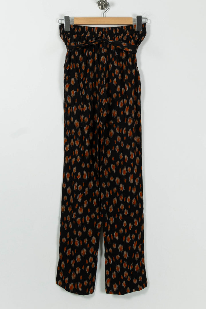 Pantalon Chino Noir et Orange - Taille S/36 de la marque Maison 123 | PARAD94787 - Vendu par Paradigme - Image 4