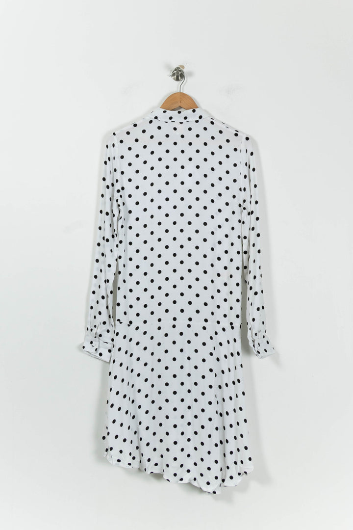 Robe Longue Blanche et Noire - Taille S/36 de la marque Karl Marc John | PARAD94788 - Vendu par Paradigme - Image 4
