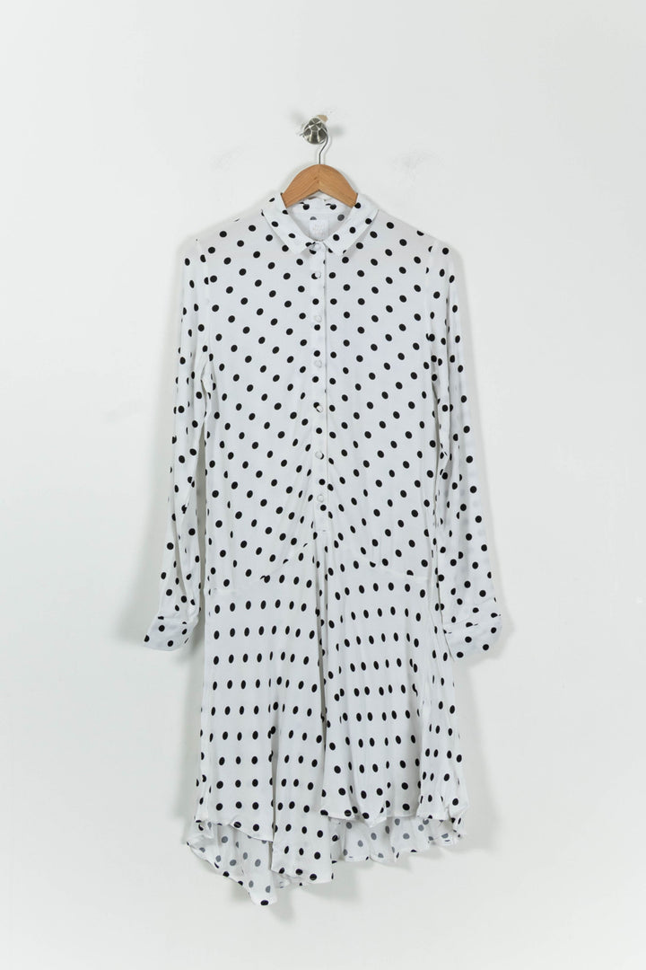 Robe Longue Blanche et Noire - Taille S/36 de la marque Karl Marc John | PARAD94788 - Vendu par Paradigme - Image 2
