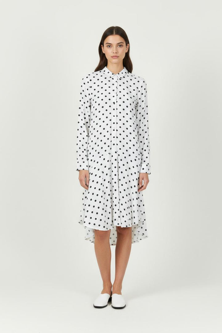 Robe Chemise Blanche et Noire - Taille S/36 de la marque Karl Marc John | PARAD94792 - Vendu par Paradigme - Image 1