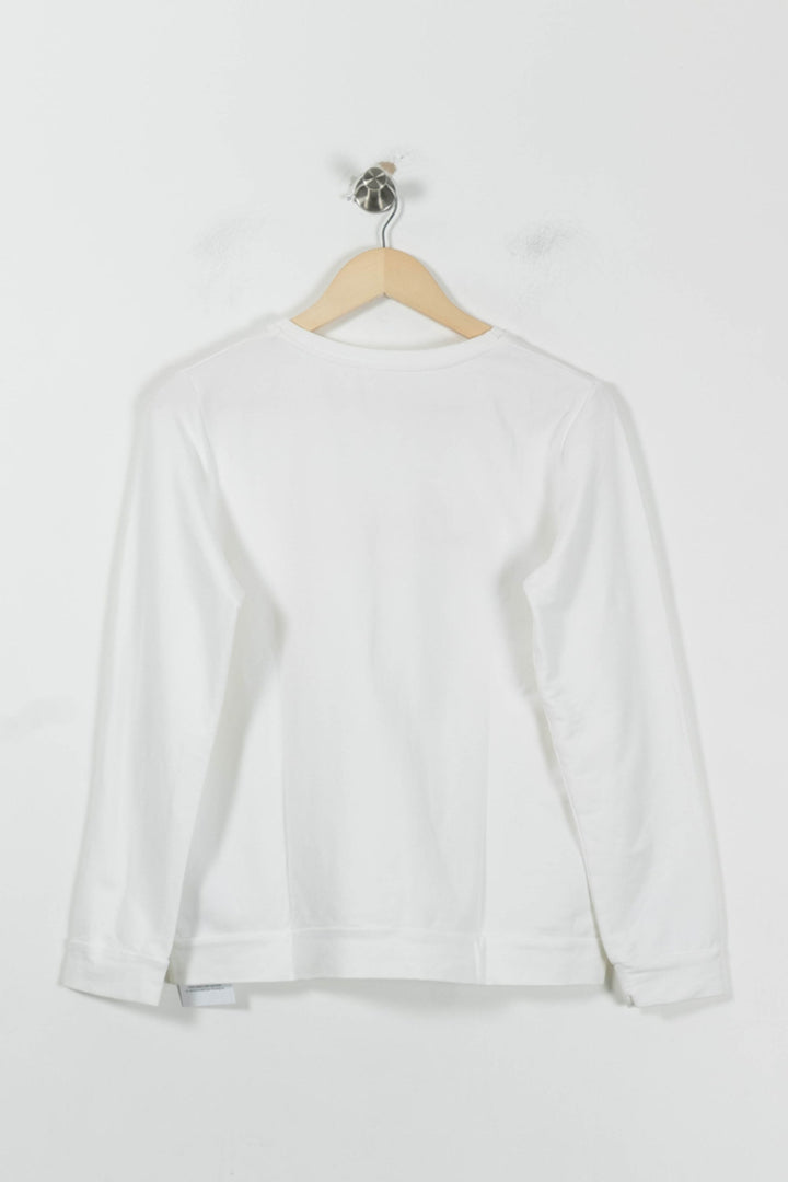 Sweatshirt Blanc - Taille M/38 de la marque Maison 123 | PARAD94793 - Vendu par Paradigme - Image 4