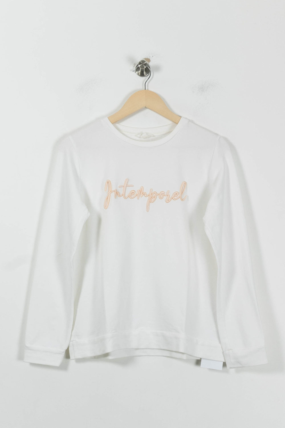 Sweatshirt Blanc - Taille M/38 de la marque Maison 123 | PARAD94793 - Vendu par Paradigme - Image 2