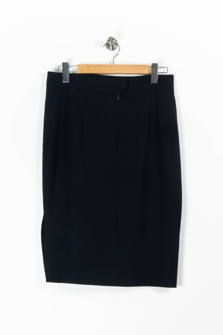 Jupe Crayon Noire - Taille L/40 de la marque Marina Rinaldi | PARAD94802 - Vendu par Paradigme - Image 4