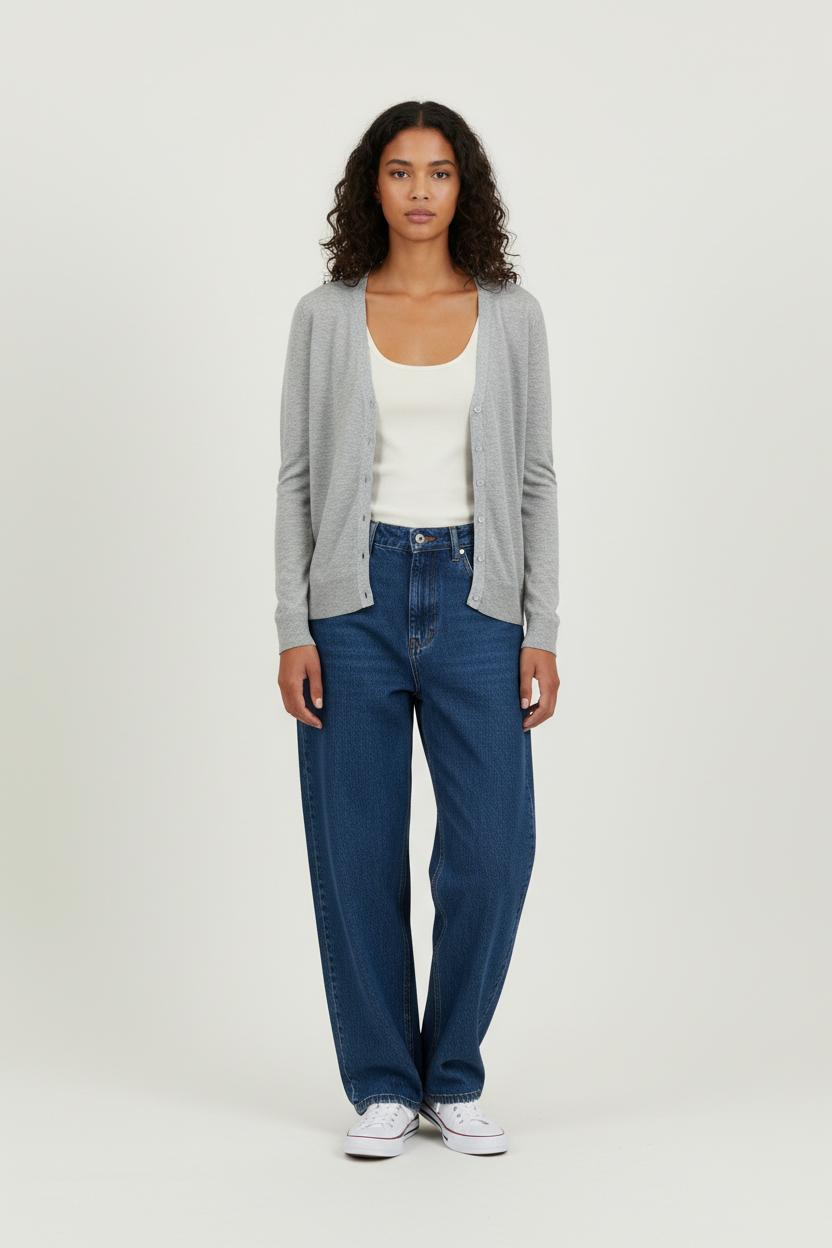 Gilet Gris - Taille L/40 de la marque Caroll | PARAD94815 - Vendu par Paradigme - Image 1