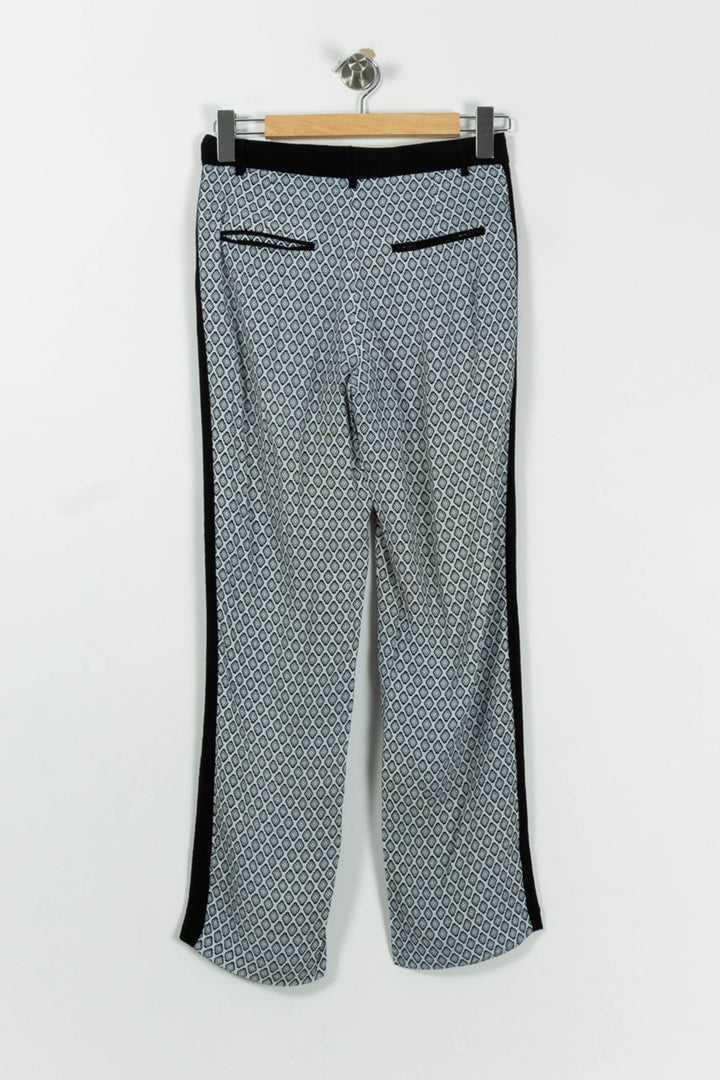 Pantalon Imprimé Noir et Blanc - Taille XS/34 de la marque Kookai | PARAD94817 - Vendu par Paradigme - Image 4