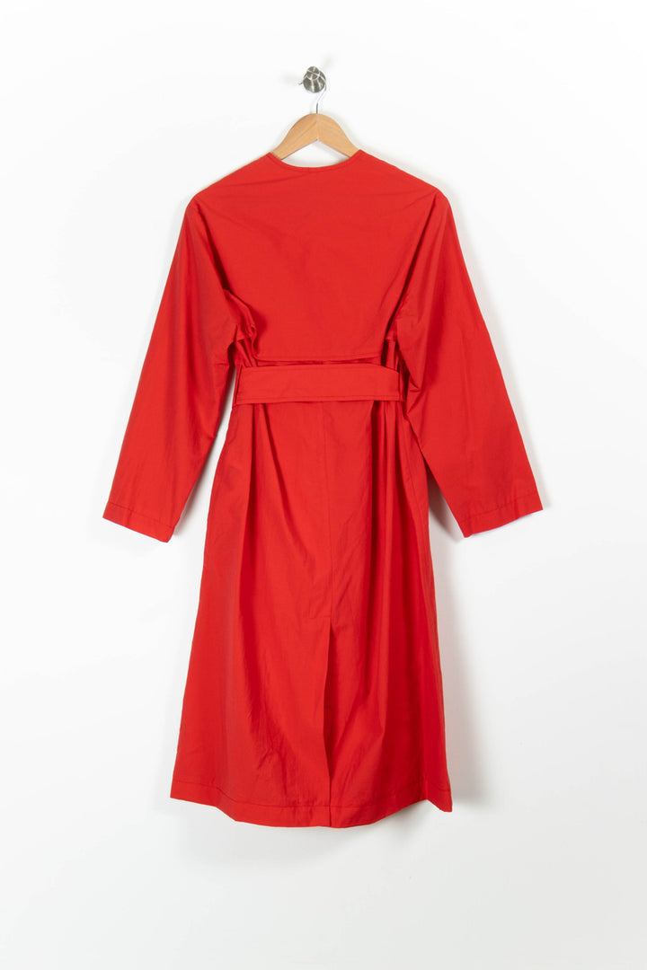 Trench Rouge - Taille XS/34 de la marque Claudie Pierlot | PARAD94820 - Vendu par Paradigme - Image 4