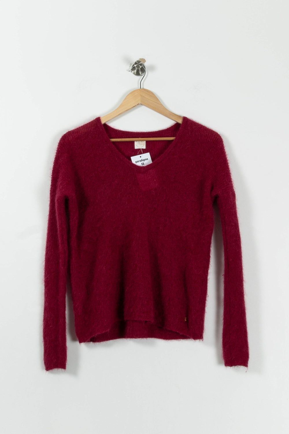 Pull Rose - Taille S/36 de la marque Des petits hauts | PARAD94845 - Vendu par Paradigme - Image 2