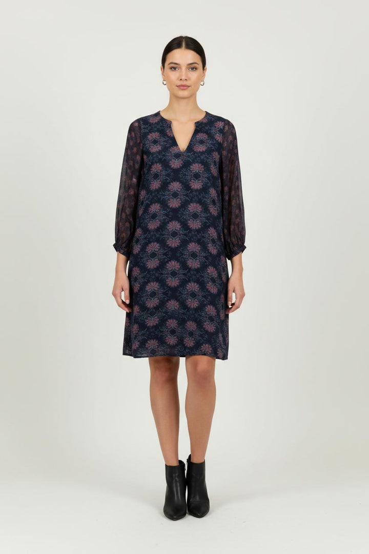 Robe Bleu et Rouge - Taille S/36 de la marque La Fée Maraboutée | PARAD94846 - Vendu par Paradigme - Image 1
