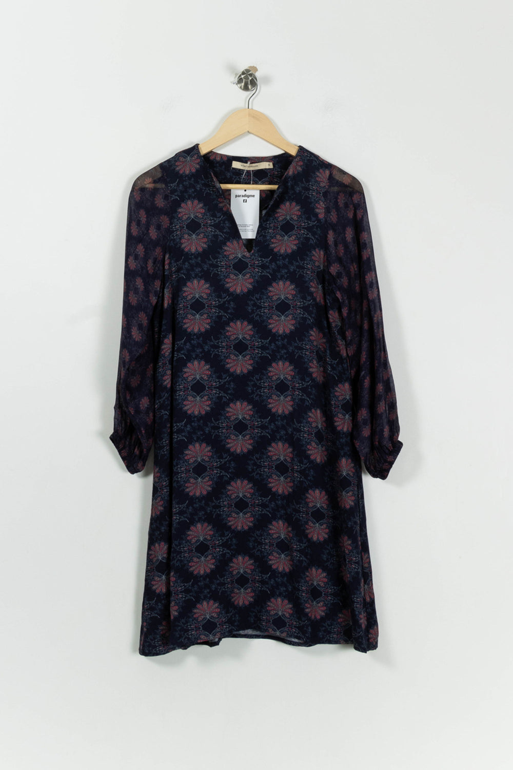 Robe Bleu et Rouge - Taille S/36 de la marque La Fée Maraboutée | PARAD94846 - Vendu par Paradigme - Image 2
