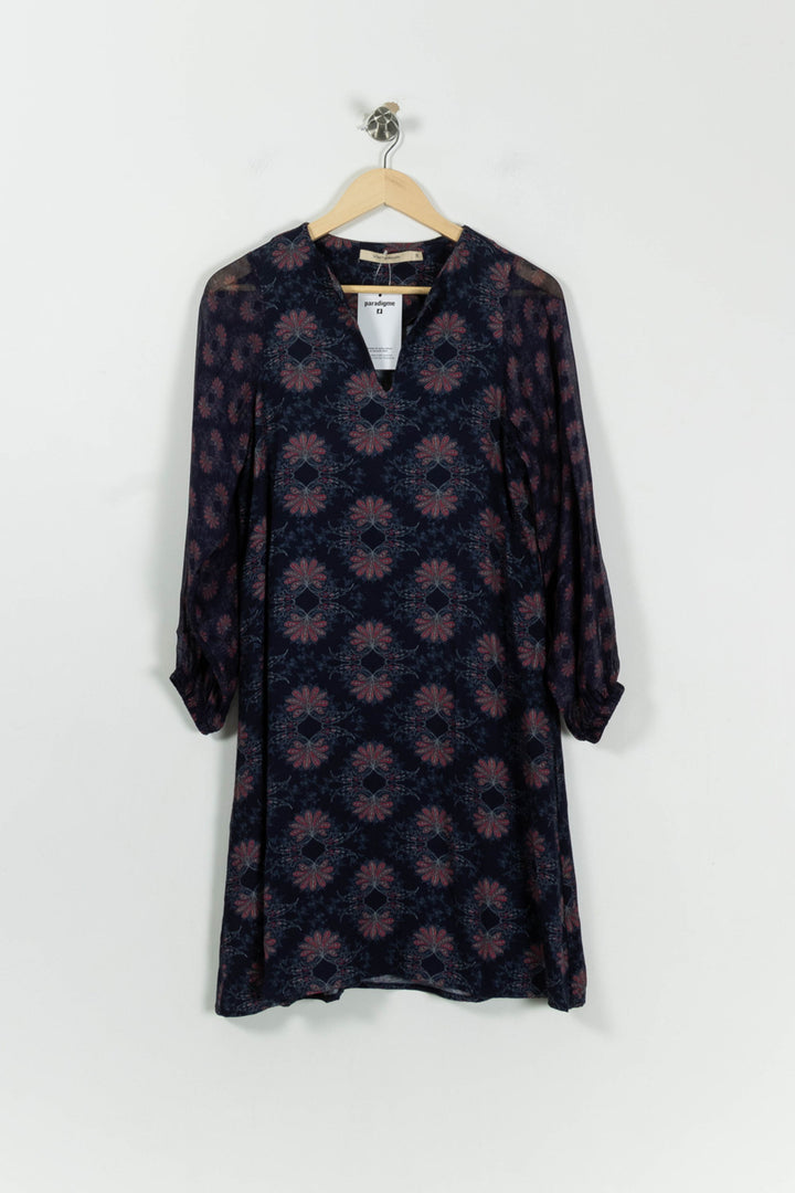 Robe Bleu et Rouge - Taille S/36 de la marque La Fée Maraboutée | PARAD94846 - Vendu par Paradigme - Image 2