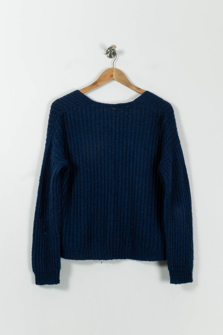 Cardigan Bleu - Taille S/36 de la marque IKKS | PARAD94854 - Vendu par Paradigme - Image 4