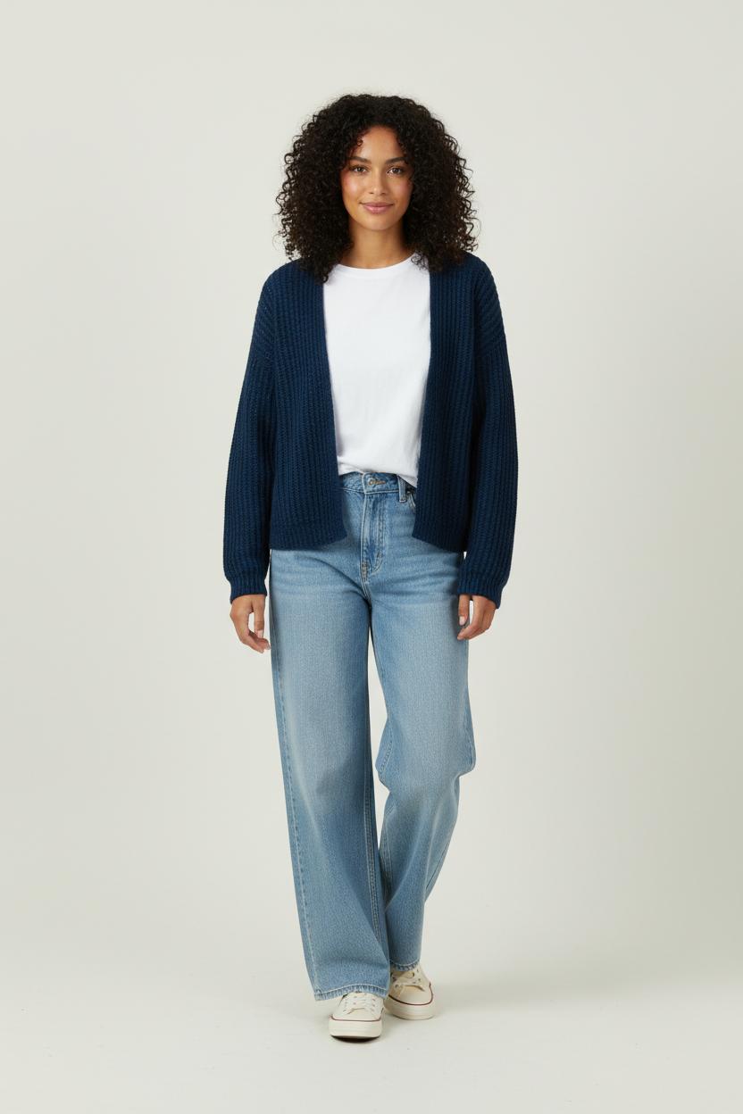 Cardigan Bleu - Taille S/36 de la marque IKKS | PARAD94854 - Vendu par Paradigme - Image 1