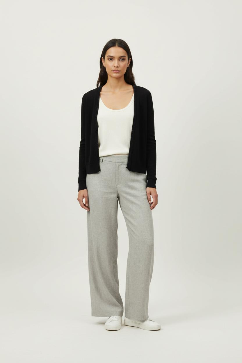 Cardigan Noir - Taille XS/34 de la marque IKKS | PARAD94872 - Vendu par Paradigme - Image 1