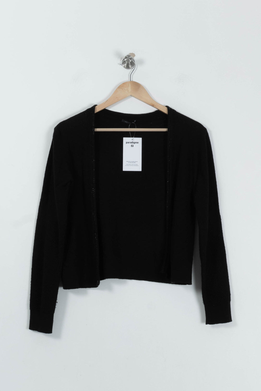 Cardigan Noir - Taille XS/34 de la marque IKKS | PARAD94872 - Vendu par Paradigme - Image 2