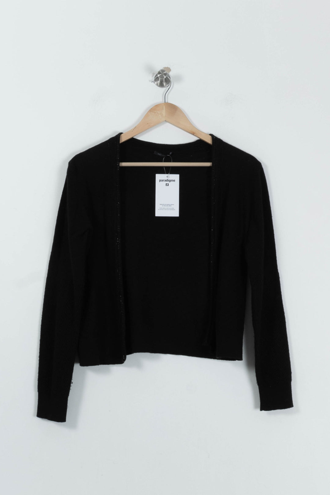 Cardigan Noir - Taille XS/34 de la marque IKKS | PARAD94872 - Vendu par Paradigme - Image 2