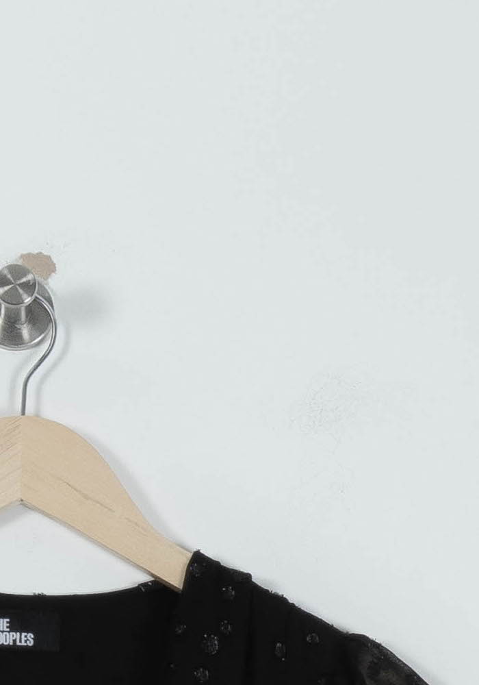 Blouse Noire - Taille S/36 de la marque The Kooples | PARAD94885 - Vendu par Paradigme - Image 3