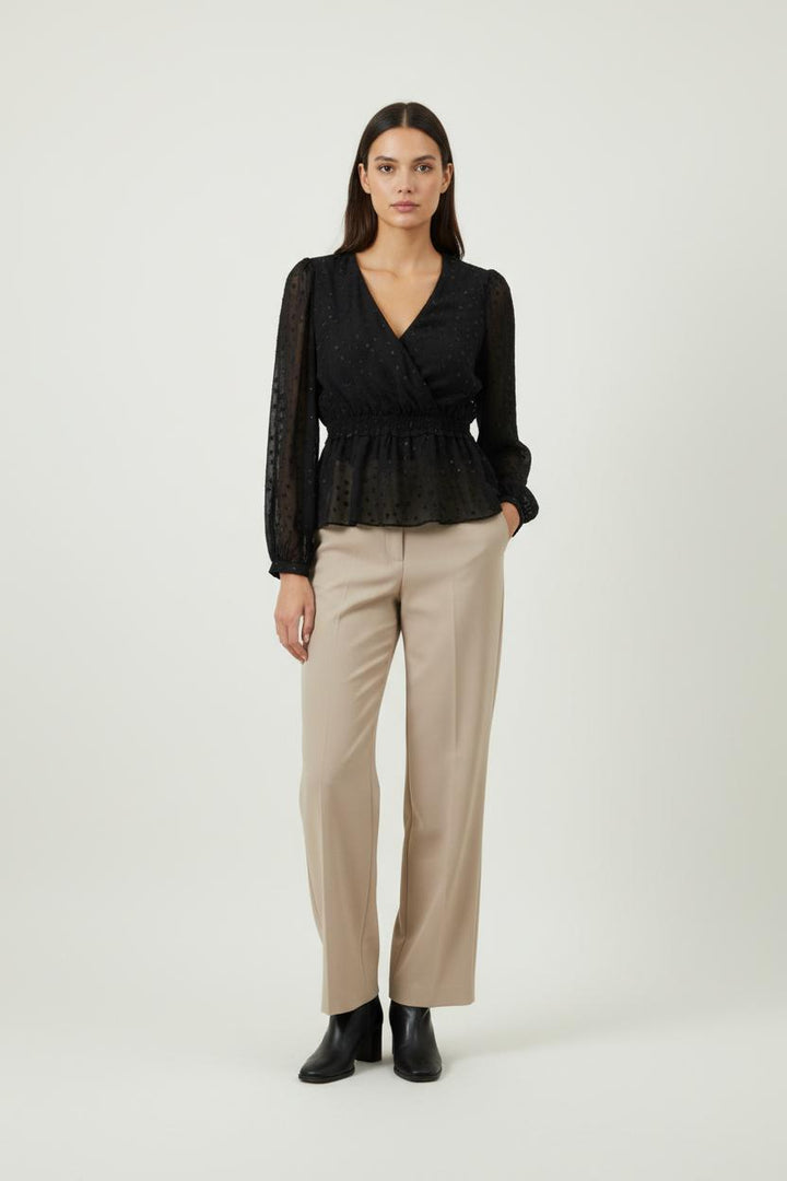 Blouse Noire - Taille S/36 de la marque The Kooples | PARAD94885 - Vendu par Paradigme - Image 1