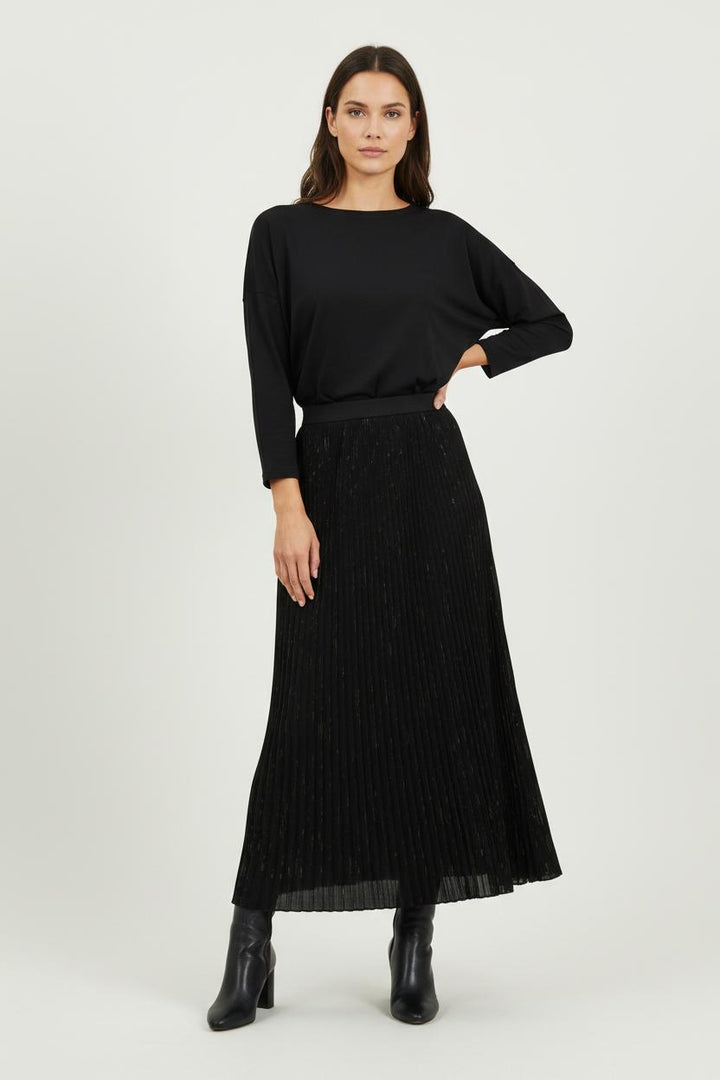 Jupe Longue Noire - Taille XS/34 de la marque IKKS | PARAD94886 - Vendu par Paradigme - Image 1
