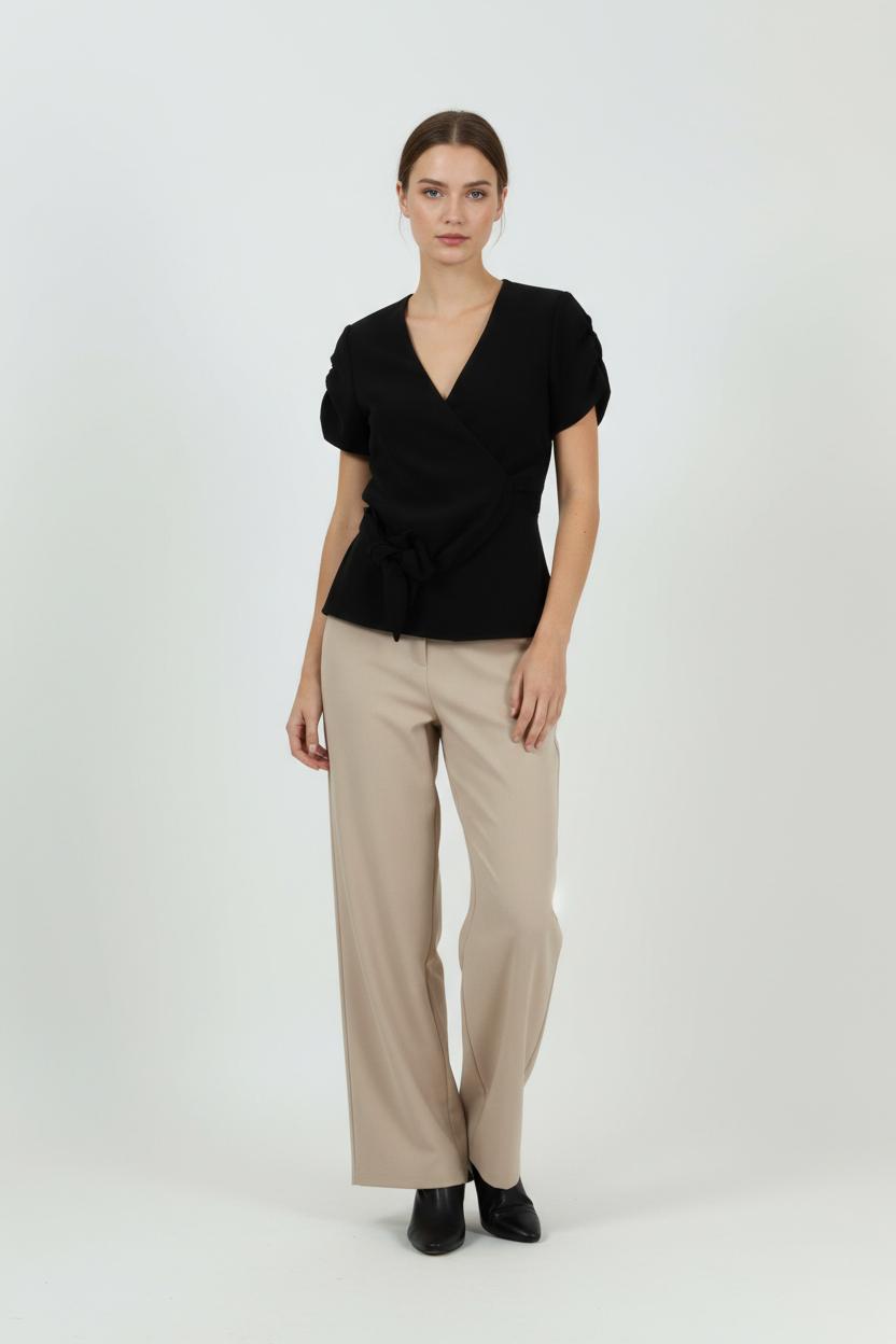 Blouse Noire - Taille S/36 de la marque ba&sh | PARAD94887 - Vendu par Paradigme - Image 1